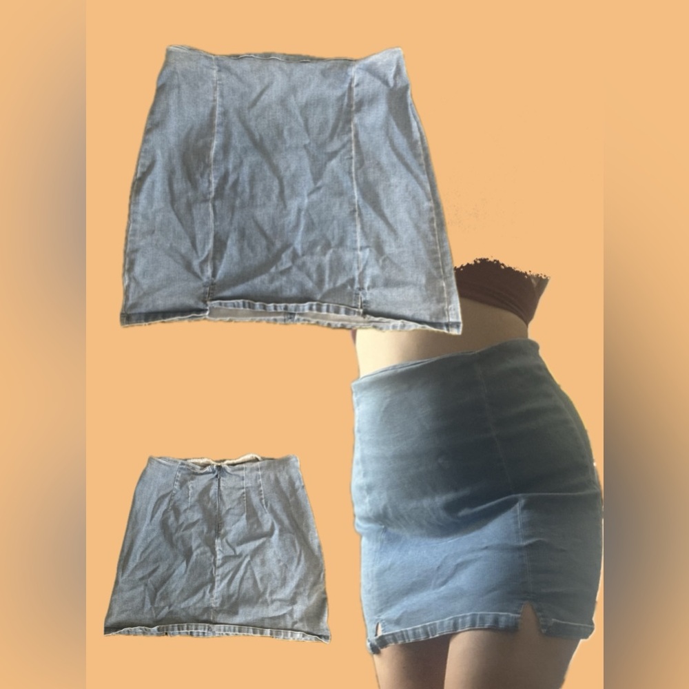 Jean skirt